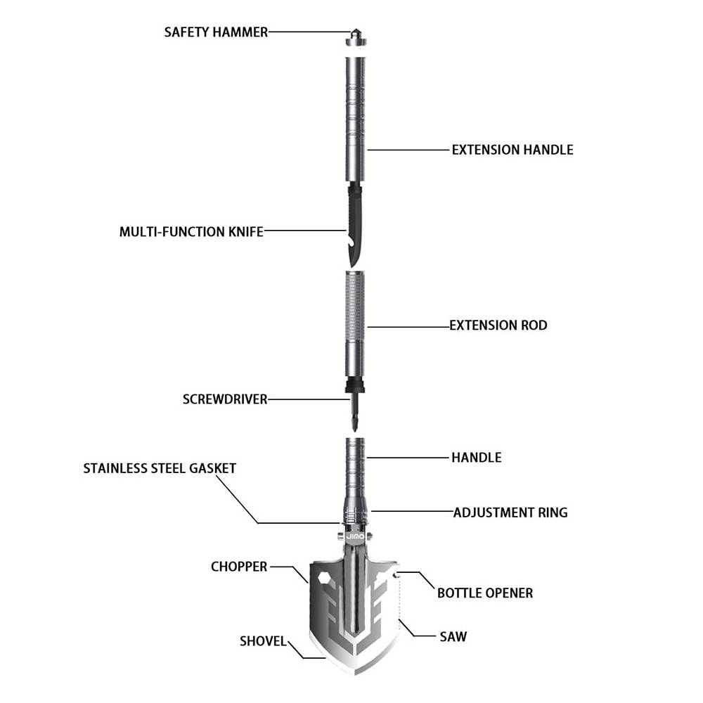 Multi-Purpose Folding Shovel Best Sellers Gadgets  